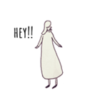 女の子ときのこ（個別スタンプ：2）