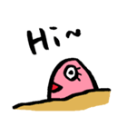 チンアナゴ家族（個別スタンプ：3）