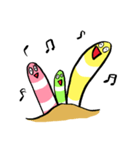 チンアナゴ家族（個別スタンプ：8）