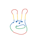 3歳児の絵（個別スタンプ：7）