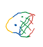 3歳児の絵（個別スタンプ：11）