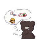 日常くまさん（個別スタンプ：21）