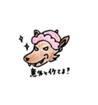 おとぎばなし（赤ずきん）☆（個別スタンプ：1）