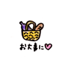 おとぎばなし（赤ずきん）☆（個別スタンプ：8）