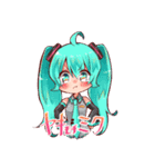 初音ミク と仲間たち 40個詰め合わせダヨー（個別スタンプ：11）