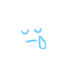 手描き風 絵文字スタンプです（個別スタンプ：3）