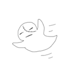 ちび幽霊（個別スタンプ：6）