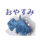 気になる生物スタンプ（個別スタンプ：5）