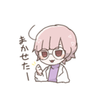 モモちゃんスタンプ。（個別スタンプ：7）