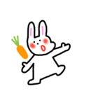 うさぎのののちゃん（個別スタンプ：2）