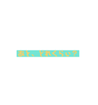 一言メッセージ！（個別スタンプ：21）