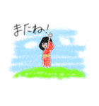 幸せを運ぶ座敷わらしのスタンプ2（個別スタンプ：7）