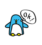 思うペンギン（個別スタンプ：6）