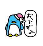 思うペンギン（個別スタンプ：10）