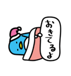 思うペンギン（個別スタンプ：11）