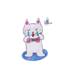 にゃんPスタンプ1（個別スタンプ：7）