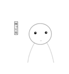 表情豊かなまんまるちゃん（個別スタンプ：7）