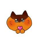 さびねこ♡ちびち（個別スタンプ：3）