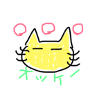 落書きニャンコの気持ち（個別スタンプ：13）