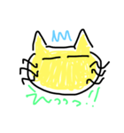落書きニャンコの気持ち（個別スタンプ：14）
