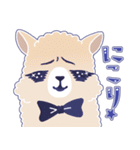 困り顔のトイプーwithアルパカ（個別スタンプ：31）
