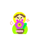 strawberryマトリョーシカver.1 日常会話（個別スタンプ：3）