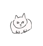 リアルとシュールとねこ（個別スタンプ：1）