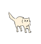 リアルとシュールとねこ（個別スタンプ：4）