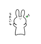 うさぎの"まろ"（個別スタンプ：3）