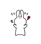 うさぎの"まろ"（個別スタンプ：16）