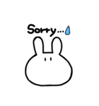 うさぎの"まろ"（個別スタンプ：38）