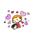 ペンギンのいる幸せな毎日❤（個別スタンプ：3）