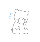 ゆるいシロクマ（個別スタンプ：38）
