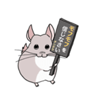 チンチラのむいむい2（個別スタンプ：36）