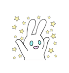 うさぎ、時々ねこ（個別スタンプ：4）