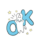 うさぎ、時々ねこ（個別スタンプ：12）