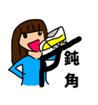 学生スケーターが使うスタンプ（個別スタンプ：3）