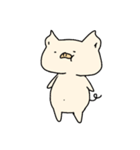 ゆるい豚（個別スタンプ：1）