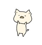 ゆるい豚（個別スタンプ：7）