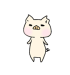 ゆるい豚（個別スタンプ：14）