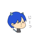 犬系男子と猫系男子（個別スタンプ：11）