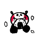 パンダのぷくぷく1（ゆるかわいい手描き（個別スタンプ：5）