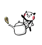 パンダのぷくぷく1（ゆるかわいい手描き（個別スタンプ：8）