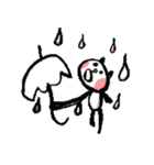 パンダのぷくぷく1（ゆるかわいい手描き（個別スタンプ：14）
