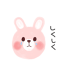 素敵なウサギの毎日(日本語)（個別スタンプ：5）