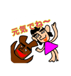 女の子スタンプ。。。（個別スタンプ：16）