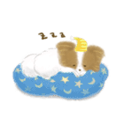 ふわふわパピヨン（個別スタンプ：6）