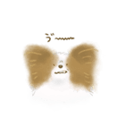 ふわふわパピヨン（個別スタンプ：22）