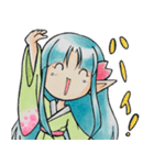 ゆきんこサクラちゃん（個別スタンプ：5）