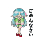 ゆきんこサクラちゃん（個別スタンプ：7）